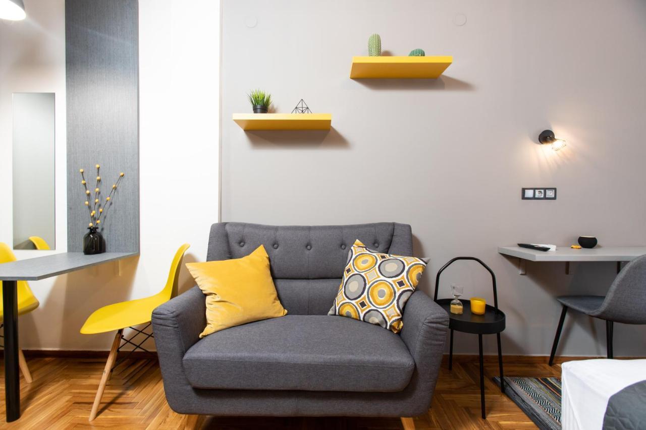 Downtown Luxury Boutique Suites : The Yellow Suite Thessaloníki Luaran gambar