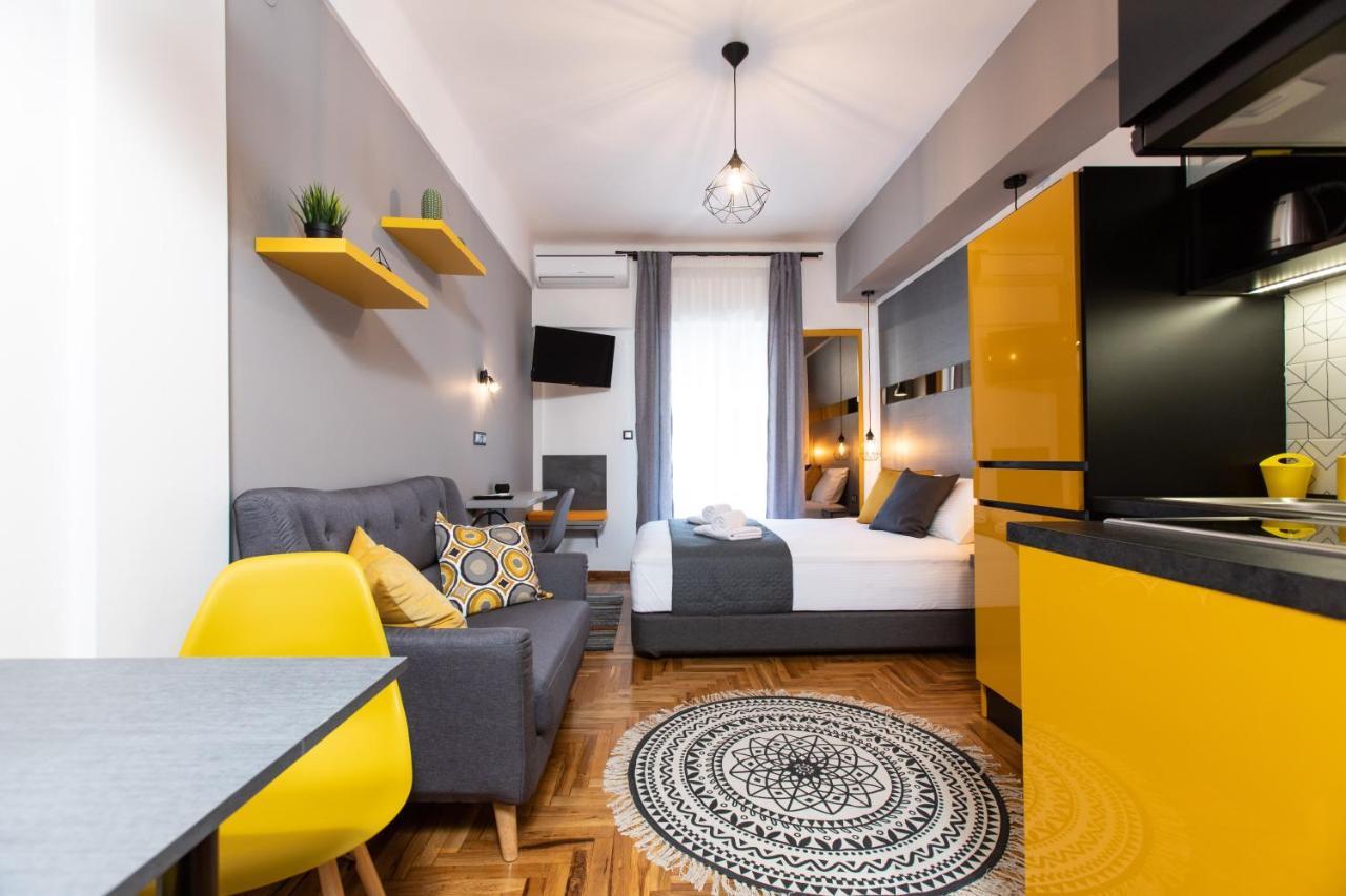 Downtown Luxury Boutique Suites : The Yellow Suite Thessaloníki Luaran gambar