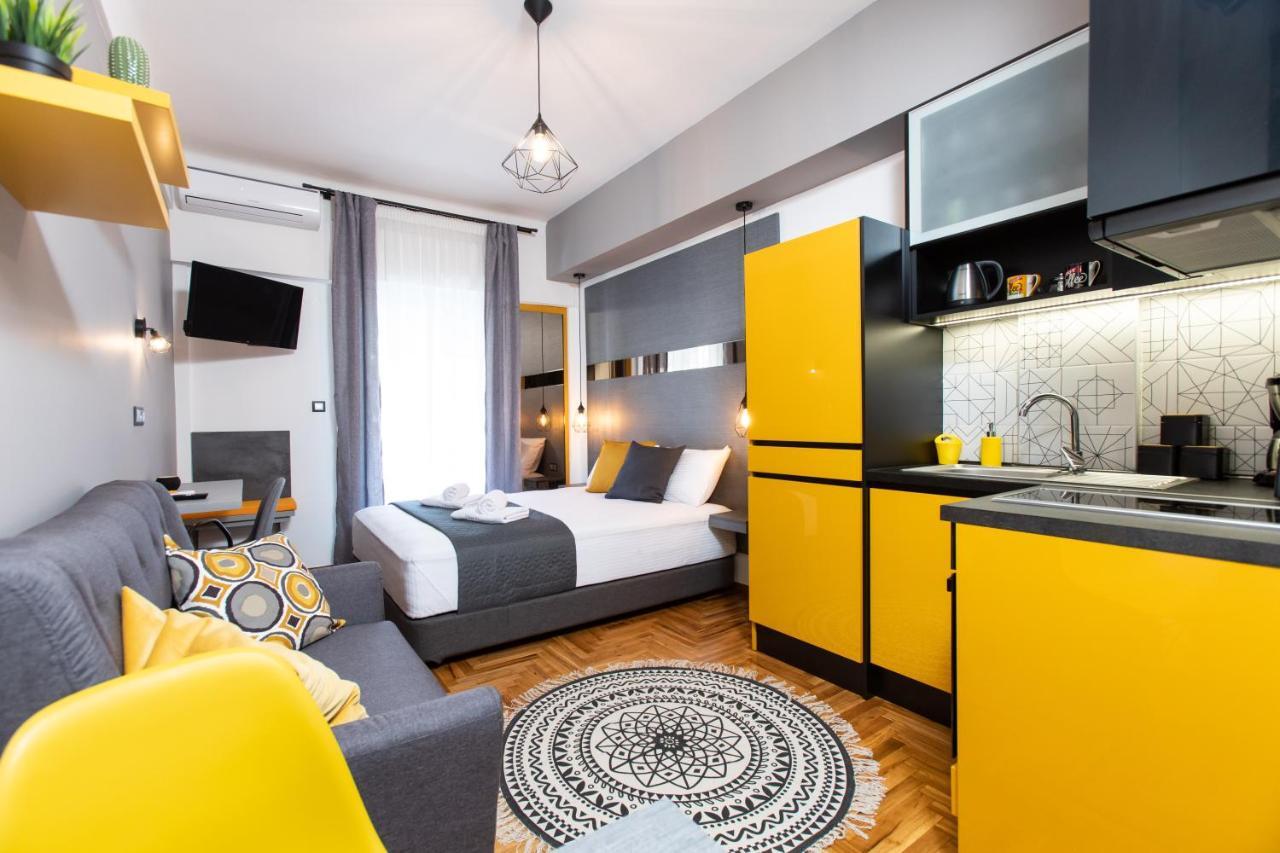 Downtown Luxury Boutique Suites : The Yellow Suite Thessaloníki Luaran gambar